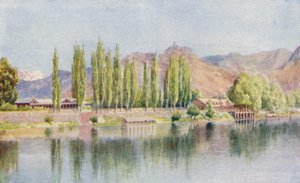 La residencia y el club, Srinagar de Edward Mary Joseph Molyneux